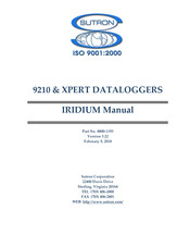 Sutron 9210 Series Manual