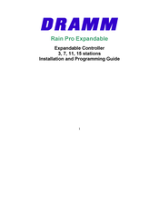 Dramm Rain Pro Expandable Installation And Programming Manual