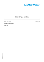 COBHAM GR716-DEV Quick Start Manual