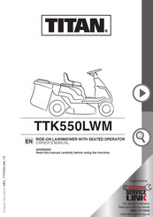 Mac allister Titan TTK550LWM Owner's Manual