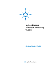 Agilent Technologies E6630A Getting Started Manual