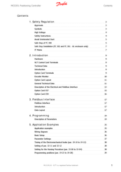 Danfoss MCO 351 Technical Data Manual