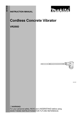Makita VR250D Instruction Manual
