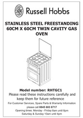 Russell Hobbs RHTGC1 Instruction Manual