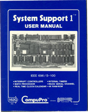 Godbout CompuPro System Support 1 User Manual