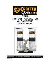 Craftex CX418 Owner's Manual
