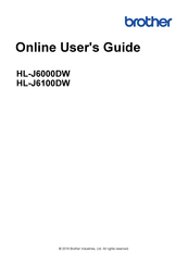 Brother HL-J6000DW Online User's Manual