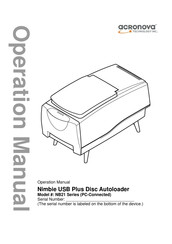 Acronova Technology Nimbie USB Plus Operation Manual