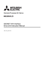 Mitsubishi Electric Melservo-J4 MR-J4-DU*B4-RJ100 Series Instruction Manual