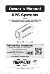 Tripp-Lite SMART550USB2 Owner's Manual