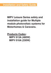 MiPV 016A Safety And Installation Manual