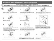Printek FormsPro 5000 Series Quick Setup Instructions
