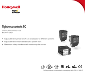 Honeywell TC 1 Technical Information