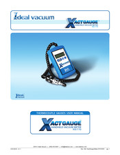 Ideal Vacuum XactGauge XG-110 User Manual