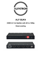 ALFAtron ALF-SUK4 Manual
