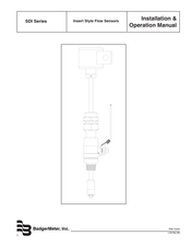 Badger Meter SDI Series Installation & Operation Manual