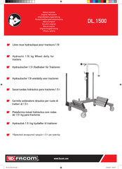 Facom DL.1500 Original Instructions Manual