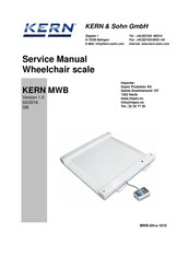 KERN MWB series Service Manual