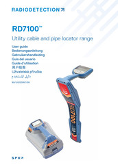 SPX Radiodetection RD7100 User Manual