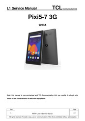 TLC Alcatel Pixi5-7 3G Service Manual