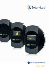 Solare Datensysteme Solar-Log 2000 Installation Manual