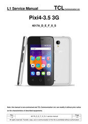 TCL Alcatel Pixi4-3.5 3G Service Manual