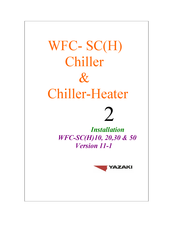 Yazaki WFC-SH Series Installation Manual