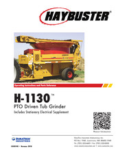 Haybuster H-1130 Operating Instructions And Parts Reference