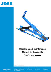 Joab EcoDrive Operation And Maintenance Manual