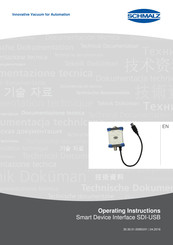schmalz SDI-USB Operating Instructions Manual