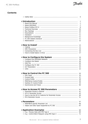 Danfoss FC 300 Profibus Manual