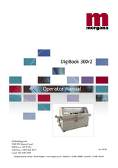 Morgana DigiBook 300r2 Operator's Manual