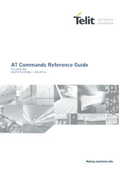 Telit Wireless Solutions LE910-SKG At Commands Reference Manual