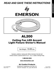 Emerson AL200 Owner's Manual