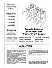 Worksaver FLGR-262 Owner's/Operator's Manual