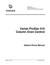 Varian ProStar 510 Driver Manual