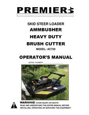 Premier AC720 Operator's Manual