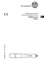 IFM Electronic EFECTOR 600 TW2000 Operating Instructions Manual