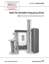 Grundfos Redi-Flo2 Installation And Operating Instructions Manual