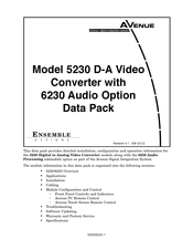 Ensemble Designs Avenue 5230 Manual