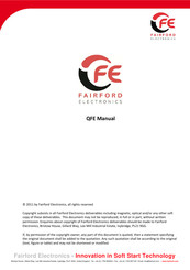 Fairford Electronics QFE174 Manual