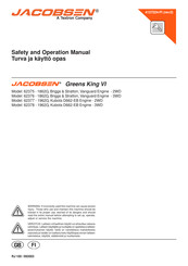 Textron Jacobsen Greens King VI 62377 Safety And Operation Manual