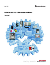 Rockwell Automation Allen-Bradley Bulletin 1609 Quick Start Manual