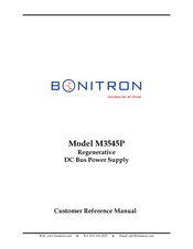 Bonitron M3545P Reference Manual