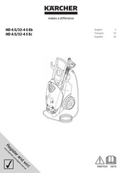 Kärcher HD 4.5/32-4 S Eb HD 4.5/32-4 S Ec Instructions Manual