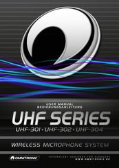 Omnitronic UHF-301 User Manual