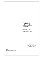 Caen V1495 Technical Information Manual
