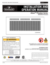 Napoleon CEFL32FH-MT Installation And Operation Manual