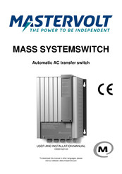 Mastervolt MASS SYSTEMSWITCH 10 User And Installation Manual
