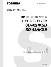 Toshiba SD-42HKSE Service Manual